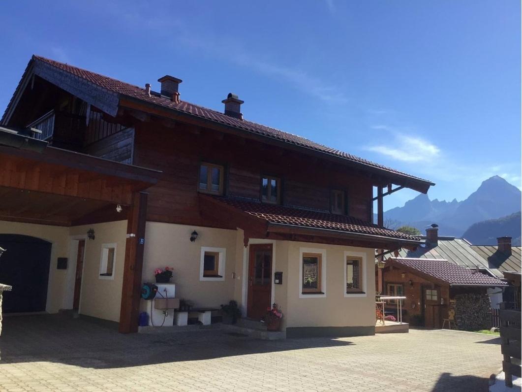 Ferienwohnung Lederhose Bischofswiesen Kültér fotó